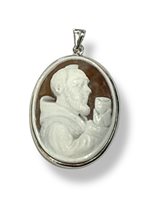 Anhänger Mandile 1922 Dame Cammei  in Silber Conchiglia 2MCICM208